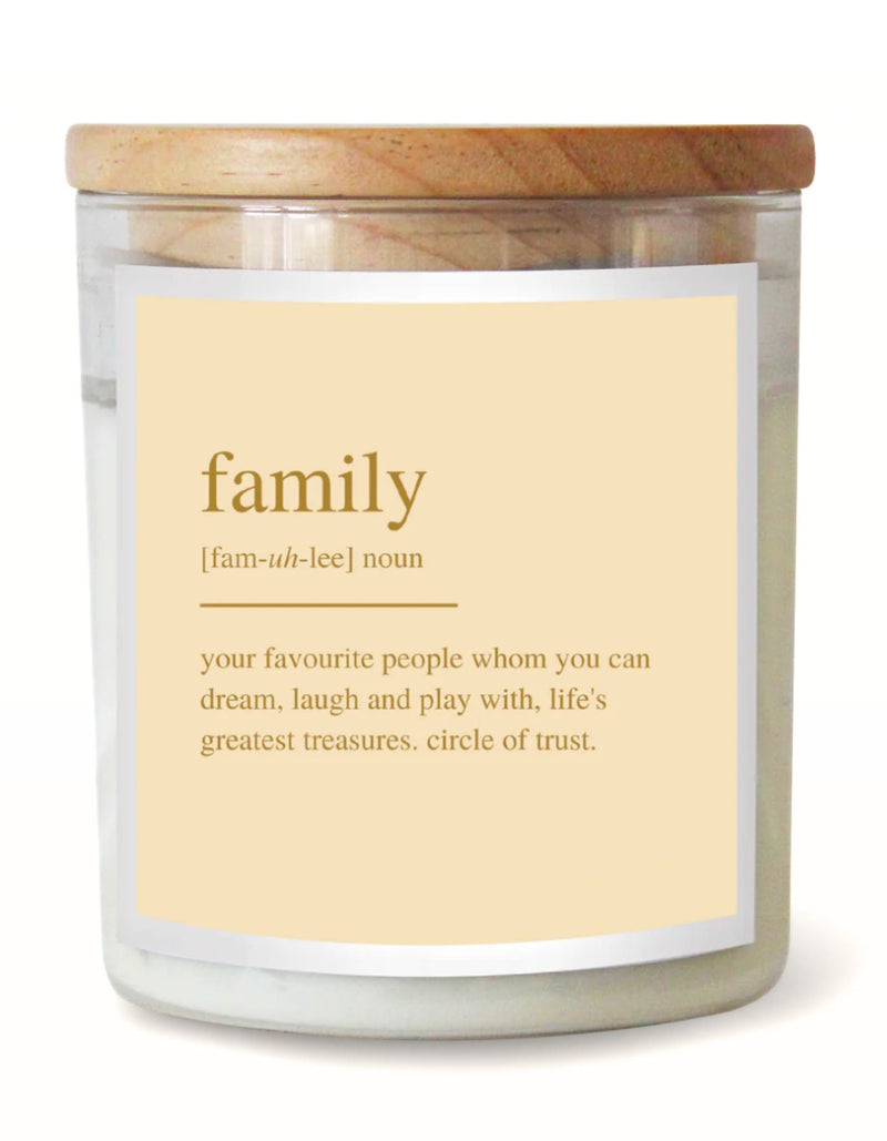 Limited Edition - Dictionary Family Candle